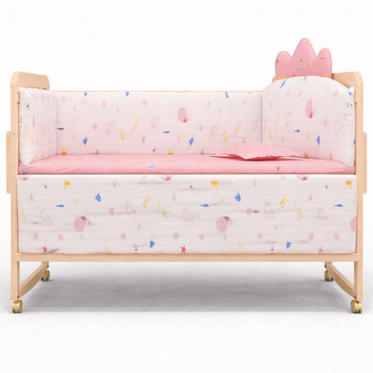 Lit Cododo Bois Roulettes